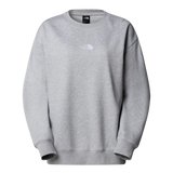 North Face Womens Crew Sweatshirt Light Grey Heather