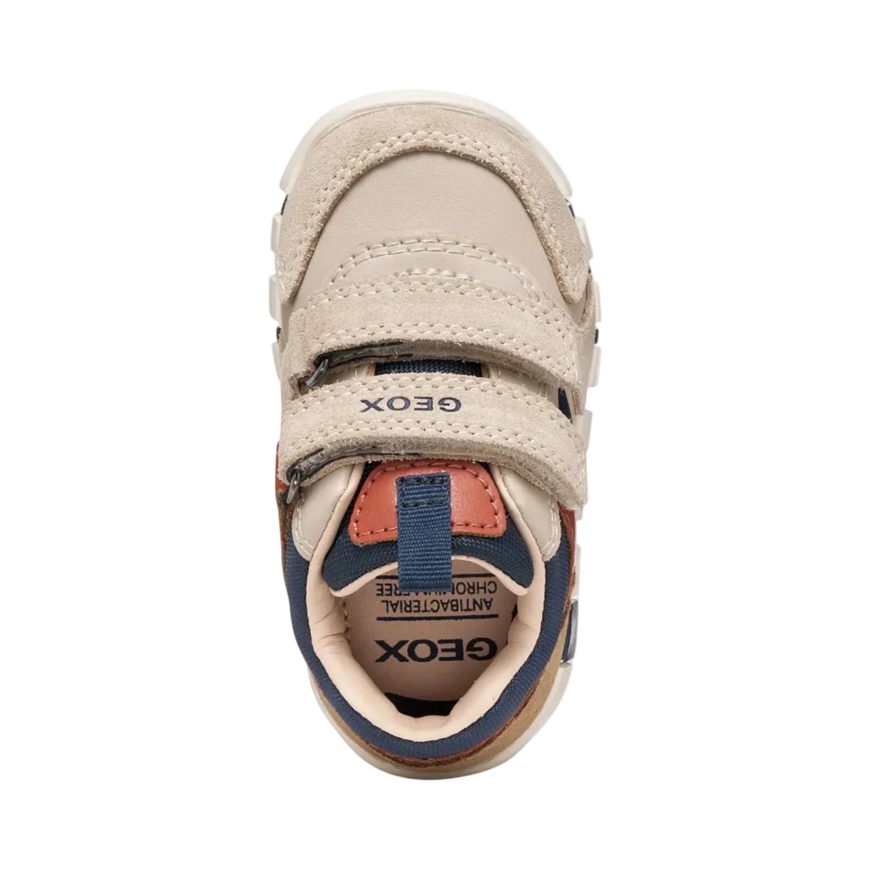 Geox Boys Shoe Lupidoo Light Taupe/Orange