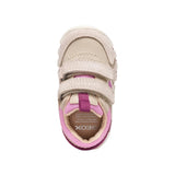 Geox Girls Trainer Iupidoo Baby Beige/Dark Pink