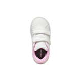 Geox Girls B Eclyper Shoe White/Pink