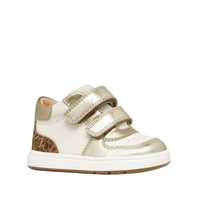 Geox Baby Girls Trainer Biglia Ivory/Light Gold