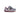 Geox girls' grey textile trainer