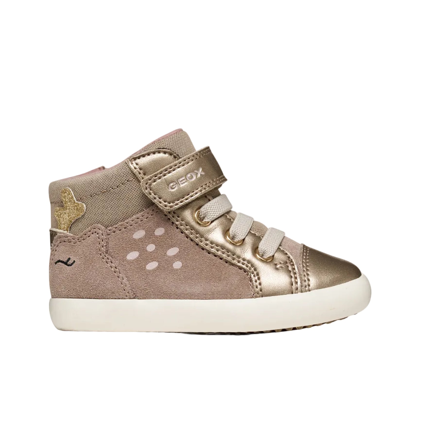 Geox Baby Girl Trainer Gisli Dark Beige