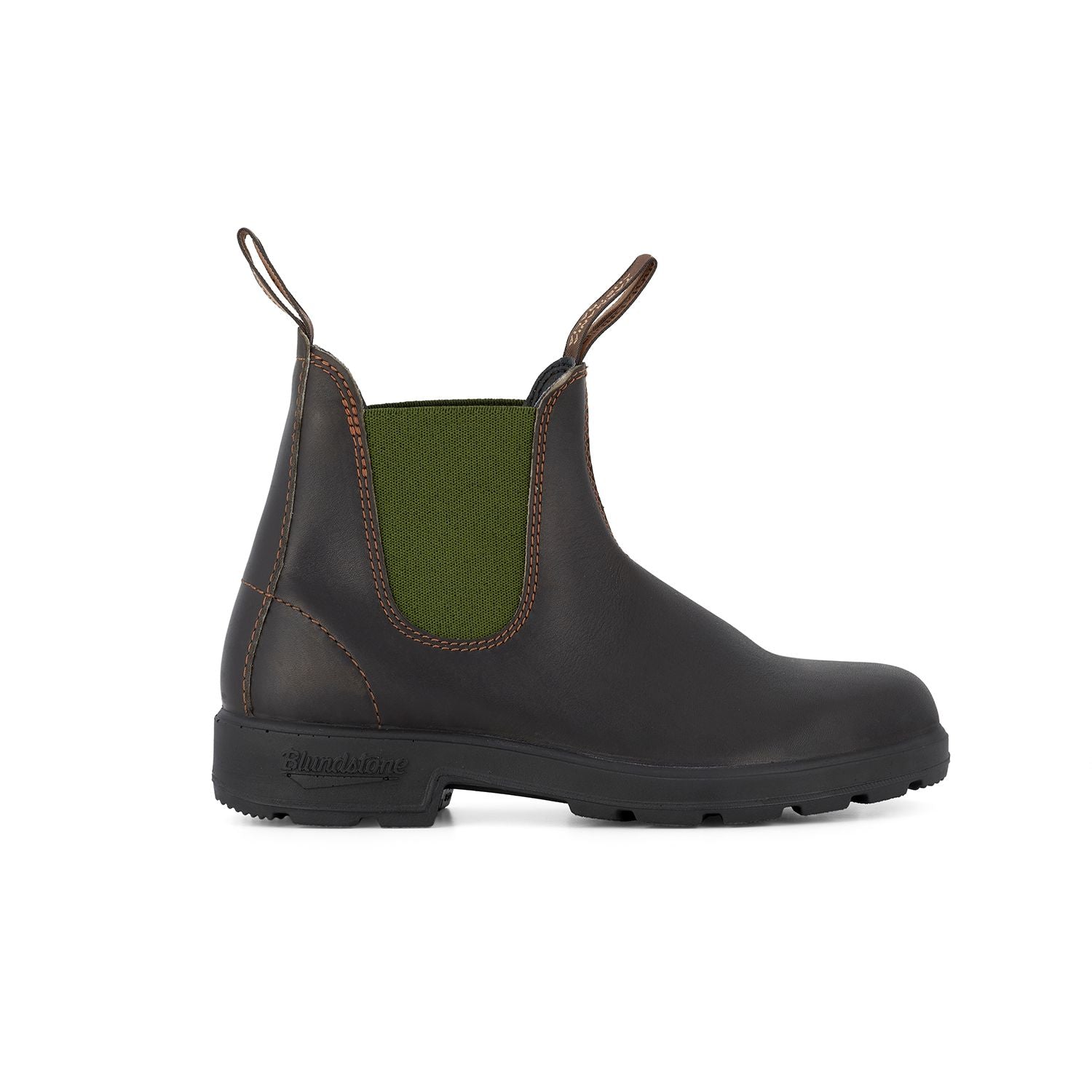 Blundstone Chelsea Boot 519 Stout Brown/Olive