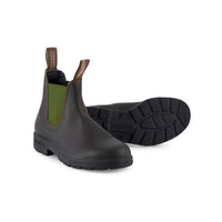 Blundstone Chelsea Boot 519 Stout Brown/Olive