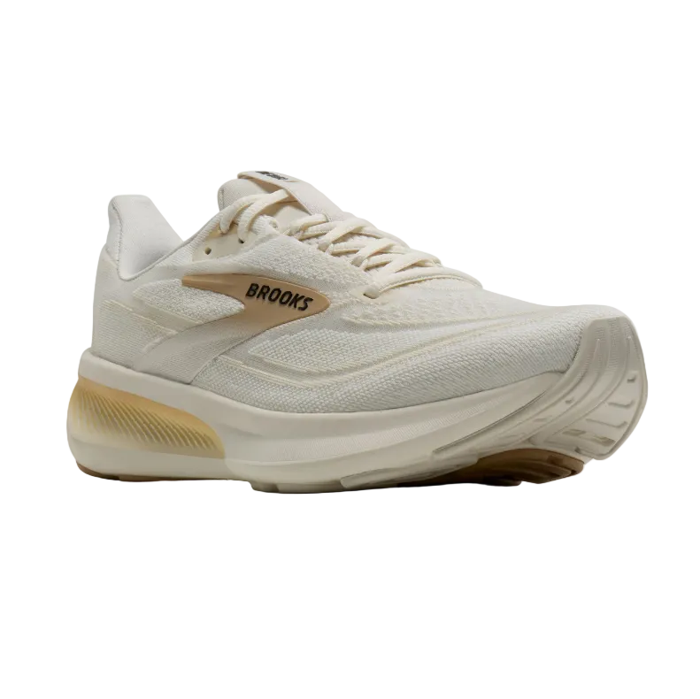 Brooks women's white and black Revel 9 trainer