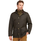 Barbour Mens Hereford Wax Jacket Rustic - Donaghys