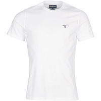 Barbour Mens T-Shirt Essential Sports White