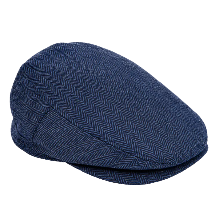 Barbour Barlow Flat Cap Navy