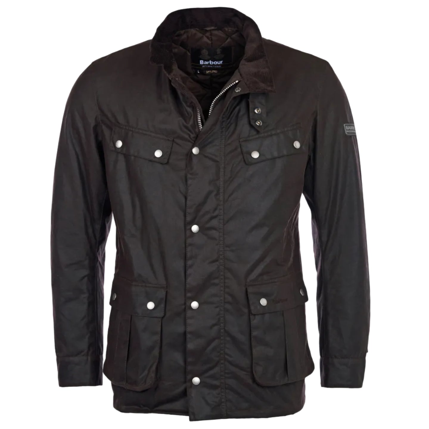 Barbour International Mens Wax Jacket Tourer Duke Rustic