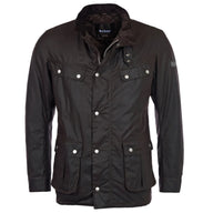 Barbour International Mens Wax Jacket Tourer Duke Rustic
