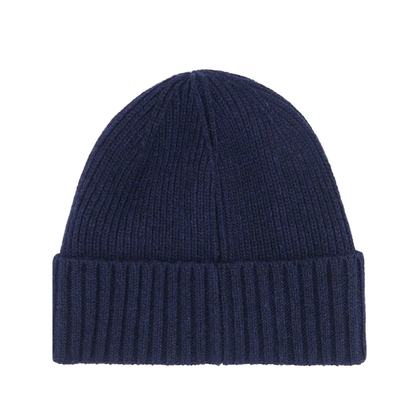 Barbour Carlton men's navy knitted beanie