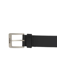 Barbour Mens Belt Ayre Leather Black