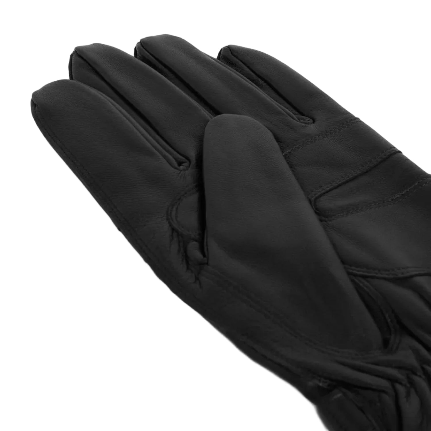 Barbour Mens Gloves Burnished Leather Thinsulate Black
