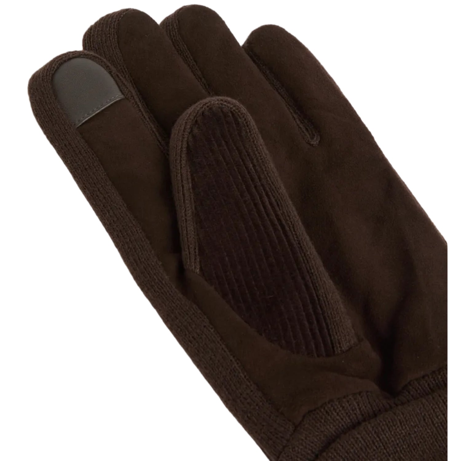 Barbour Mens Gloves Magnus Cord Brown