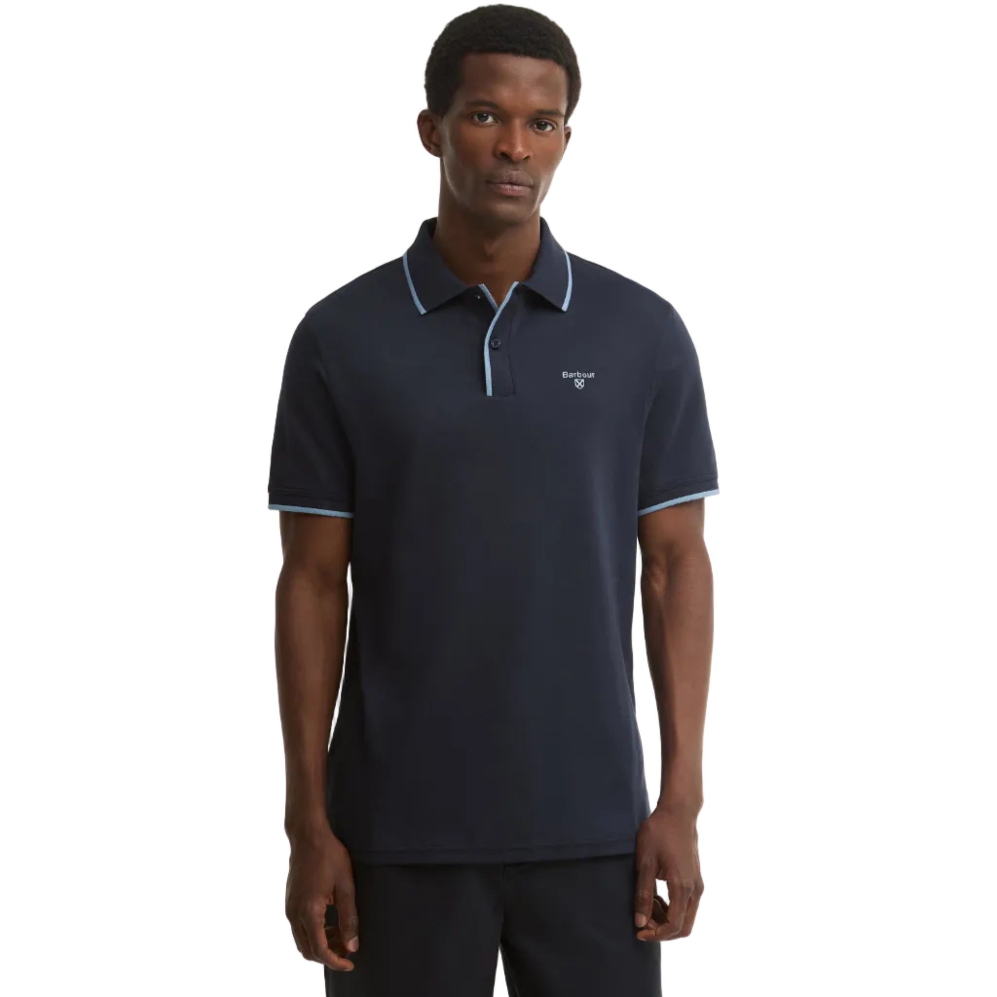 Barbour Mens Polo Callock Tailored Navy
