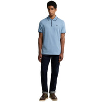 Barbour Mens Polo Callock Tailored Tarn Blue