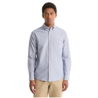Barbour Mens Shirt Oxtown Tailored Fit Deep Blue