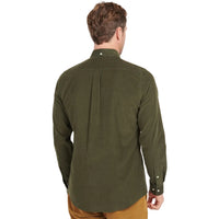 Barbour Mens Shirt Ramsey Tailored Cord Forest
