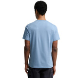 Barbour Mens T-Shirt Script Graphic Tarn Blue
