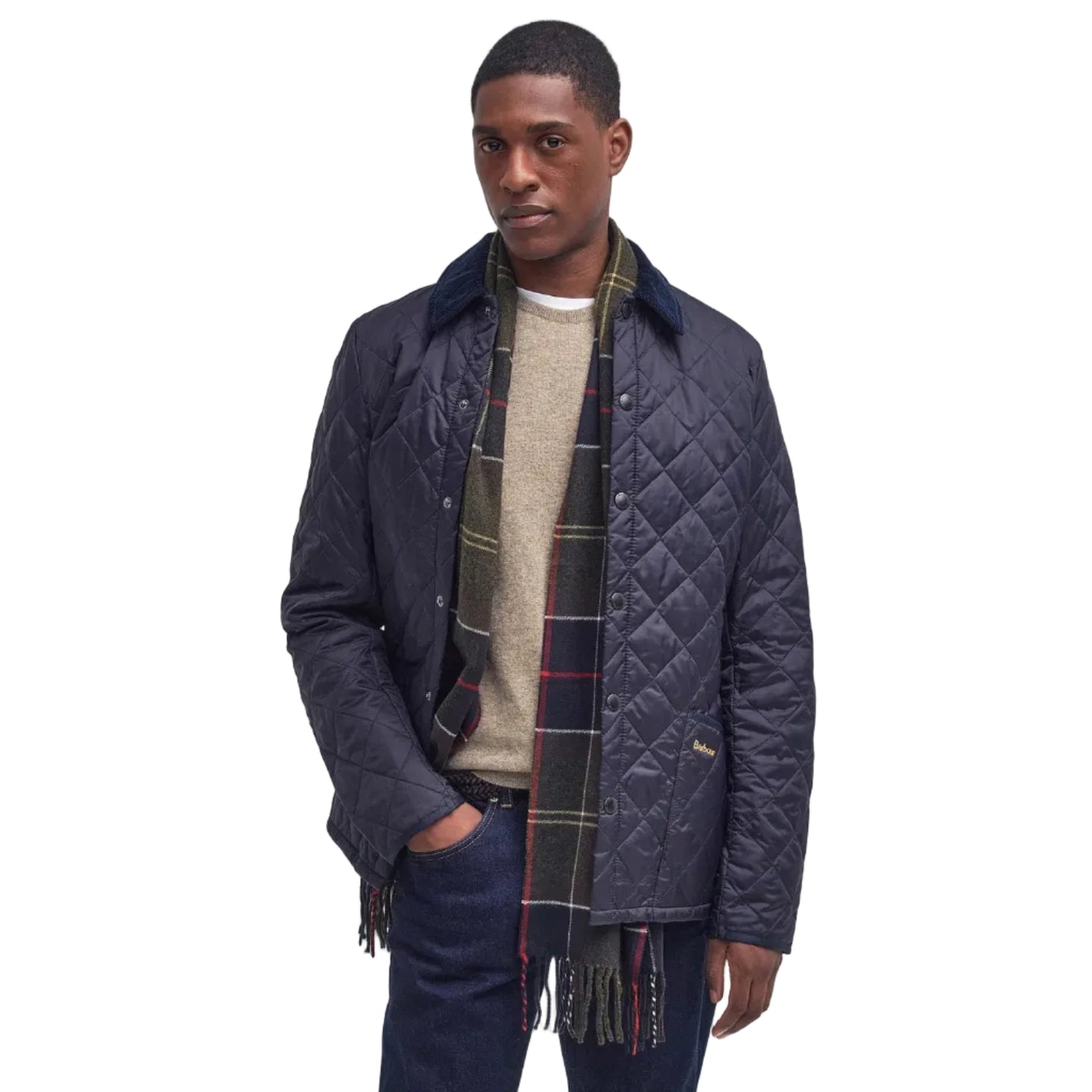 Barbour Unisex Scarf Galingale Tartan Classic