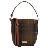 Barbour Womens Bag Cedar Mini Tartan Bucket Classic Tartan