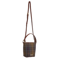 Barbour Womens Bag Cedar Mini Tartan Bucket Classic Tartan