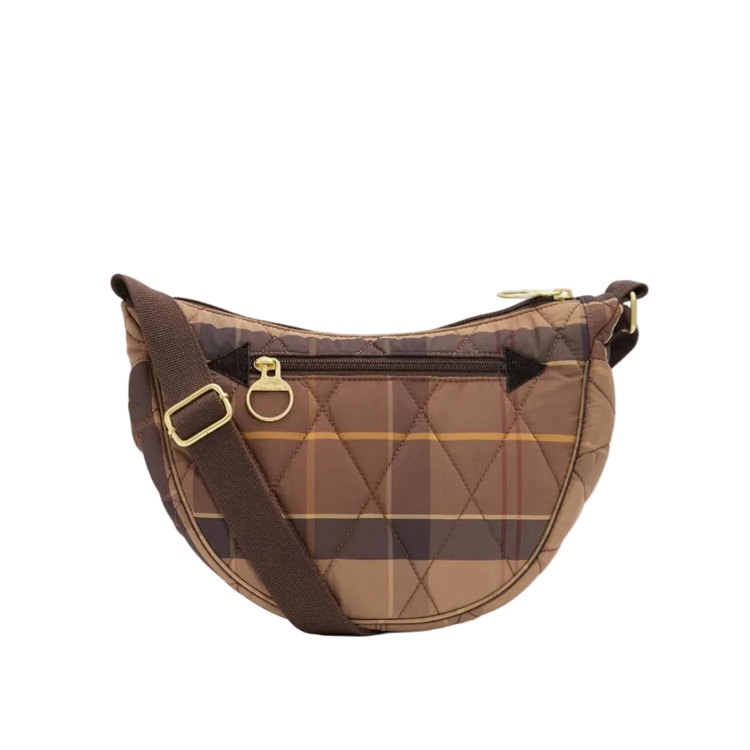Barbour Womens Cross Body Bag Healy Tartan Sling Muted Tartan