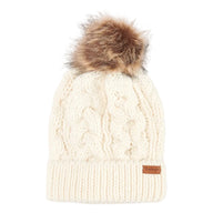 Barbour Womens Beanie Hat Penshaw Cloud