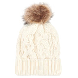 Barbour Womens Beanie Hat Penshaw Cloud