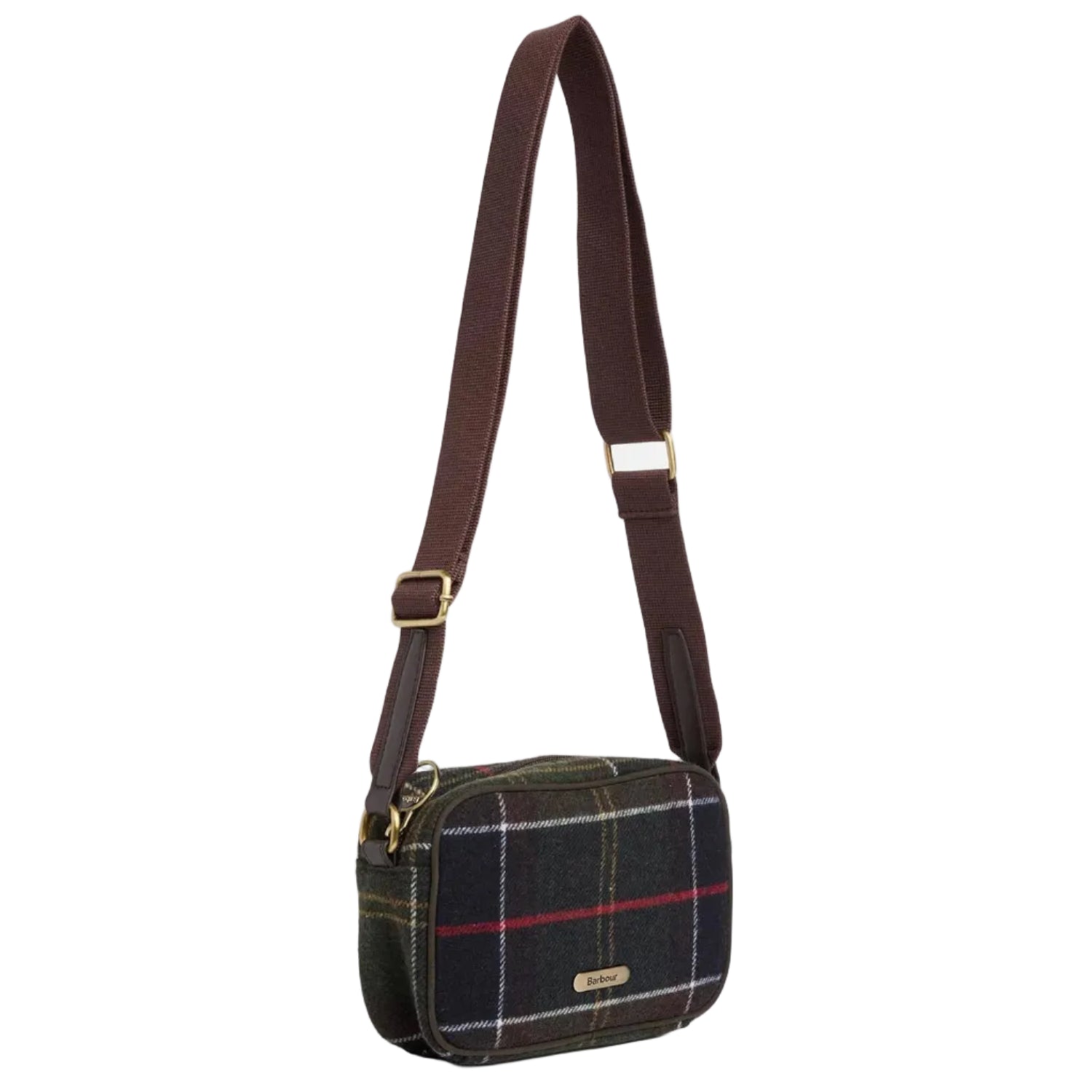 Barbour Womens Cross Body Bag Contin Tartan Mini Classic Tartan