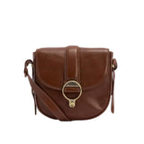 Barbour Womens Cross Body Bag Elm Leather Brown