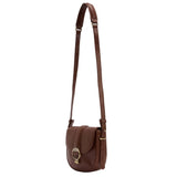Barbour Womens Cross Body Bag Elm Leather Brown