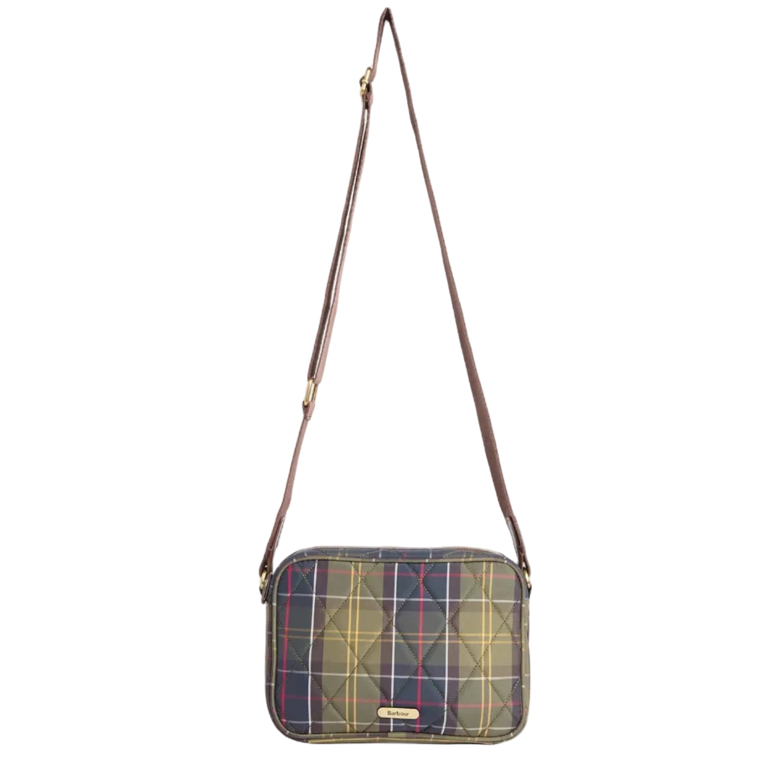 Barbour Womens Cross Body Bag Quilted Classic Tartan