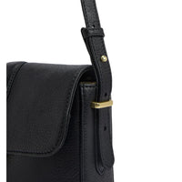 Barbour Womens Cross Body Bag Rosa Leather Black