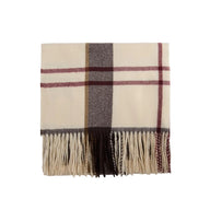 Barbour Womens Scarf Harriet Tartan Light Muted Tartan