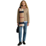 Barbour Womens Scarf Rosefield Tartan Hessian Tartan