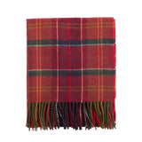 Barbour Womens Scarf Serena Tartan Cardinal/Classic Tartan