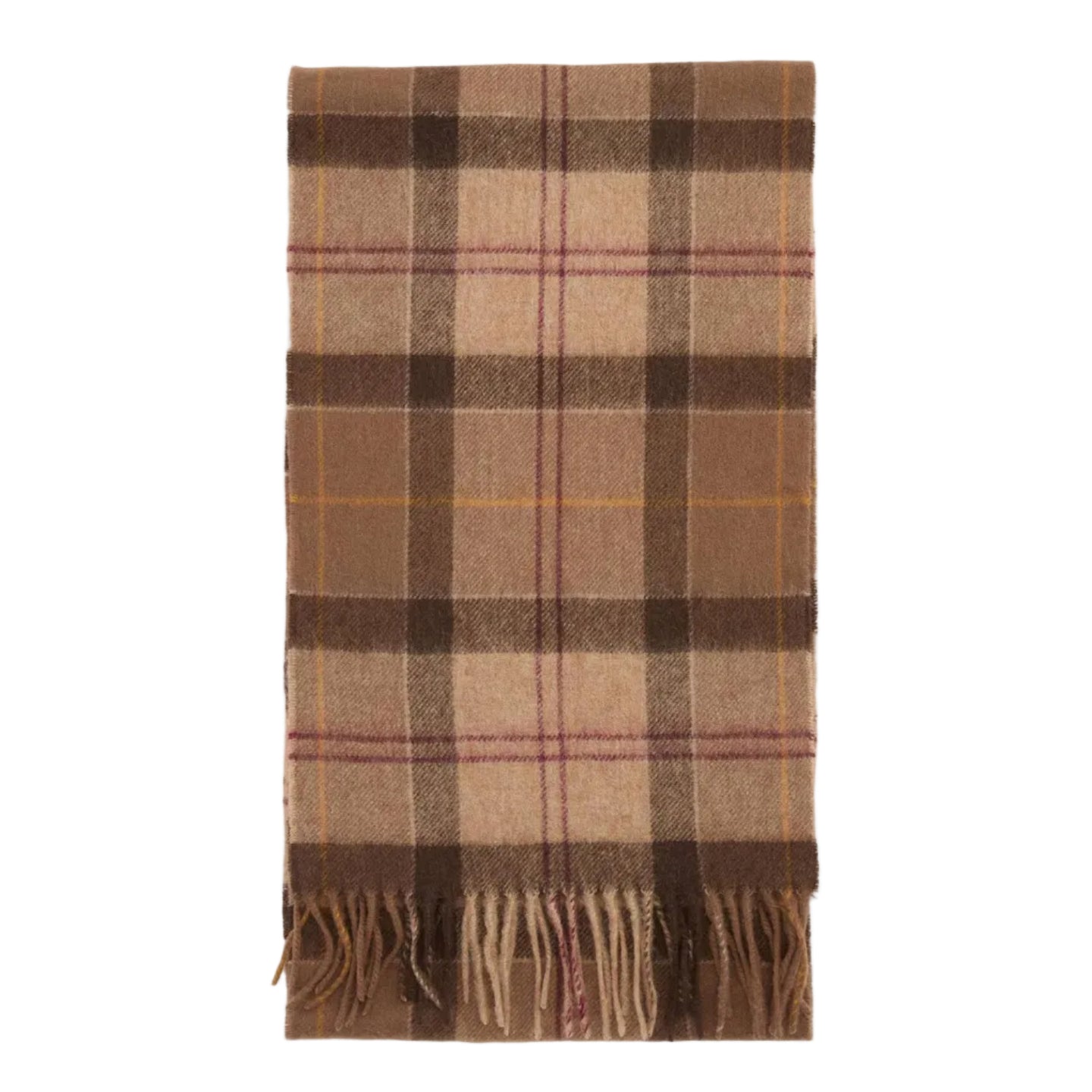 Barbour Womens Scarf Tartan Muted Tartan