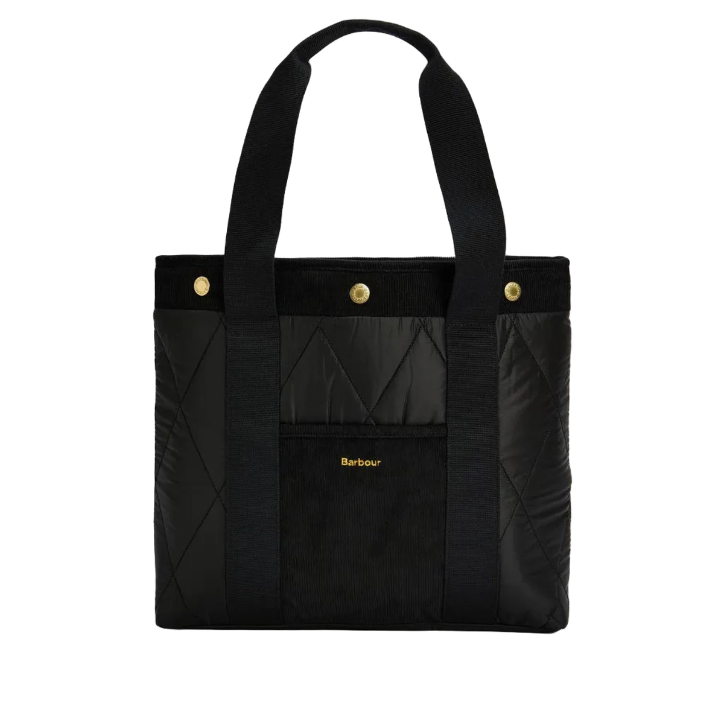 Barbour Womens Tote Bag Healy Black/Ancient