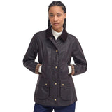 Barbour Womens Wax Jacket Beadnell Rustic