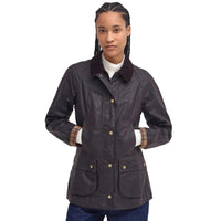 Barbour Womens Wax Jacket Beadnell Rustic