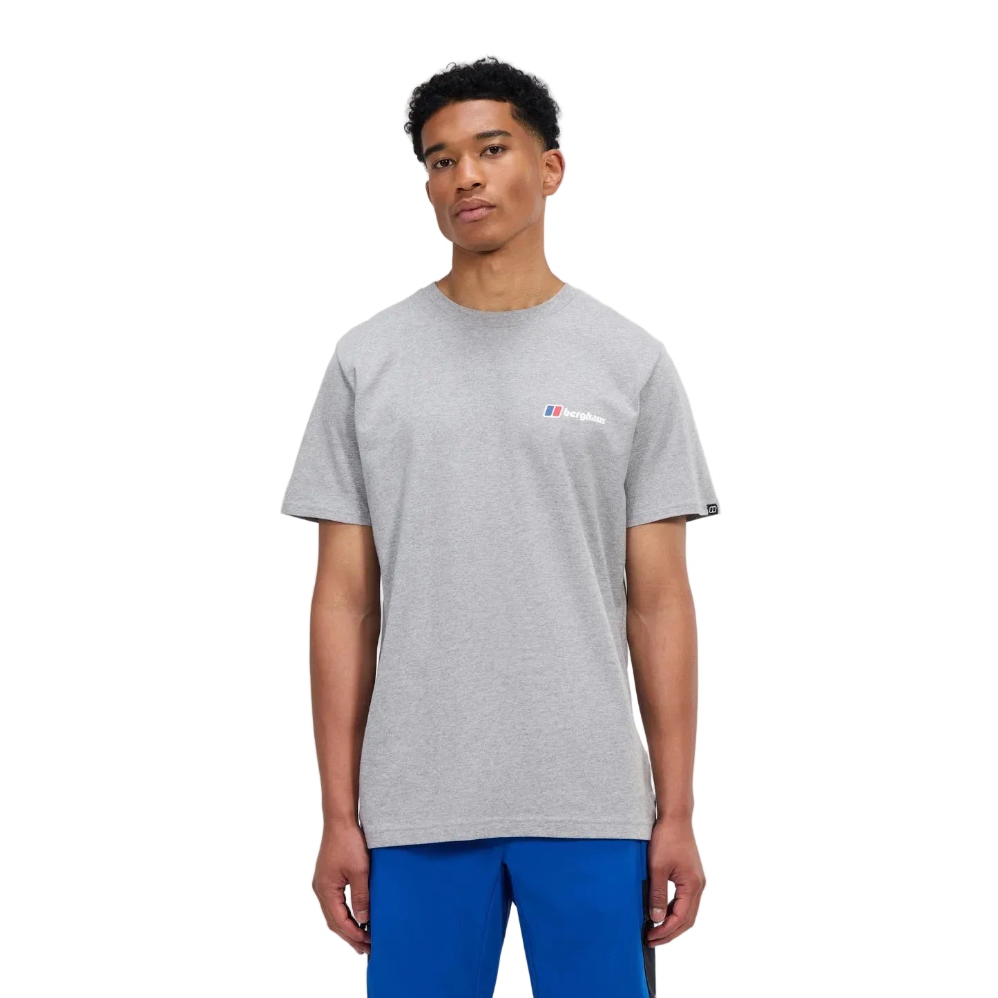 Berghaus Mens T-Shirt Class Logo Dark Grey