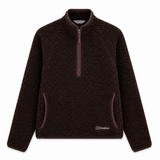 Berghaus Womens Half Zip Bamburgh Loft Fleece Dark Purple