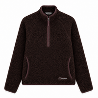 Berghaus Womens Half Zip Bamburgh Loft Fleece Dark Purple