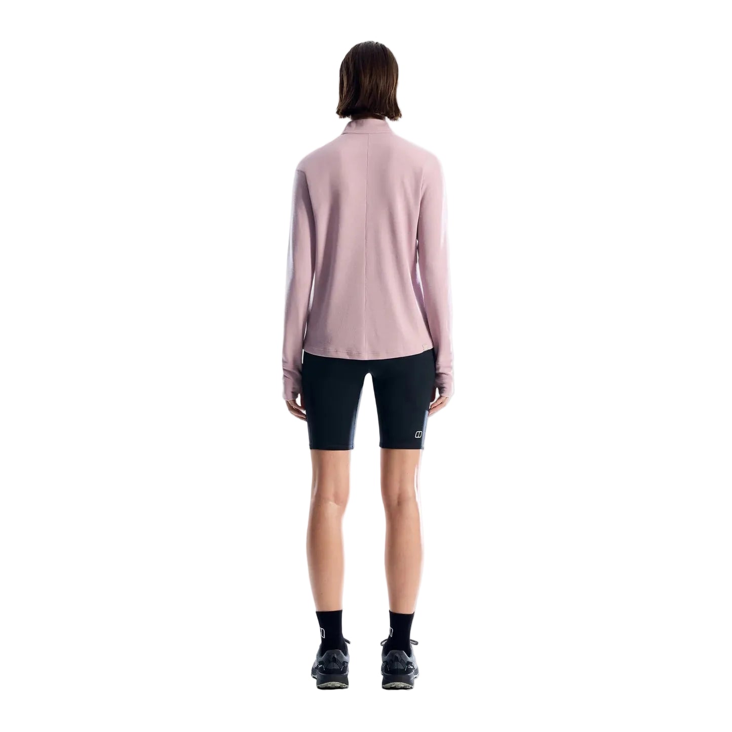 Berghaus Womens Top IvyHill Half Zip Light Purple