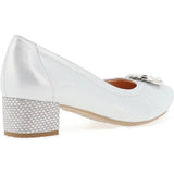 Bioeco Womens Shoe 6415 Silver Leather - Donaghys