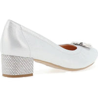 Bioeco Womens Shoe 6415 Silver Leather - Donaghys