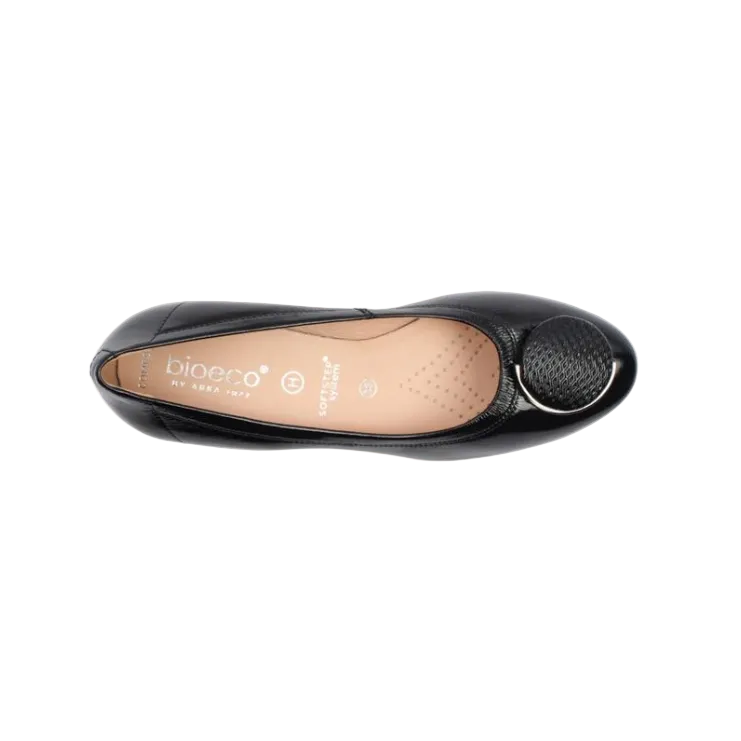 Bioeco Womens Shoe 6939 Black Patent