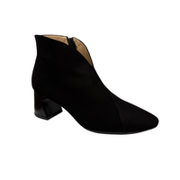 Bioeco Womens Boot 8024 Black Suede